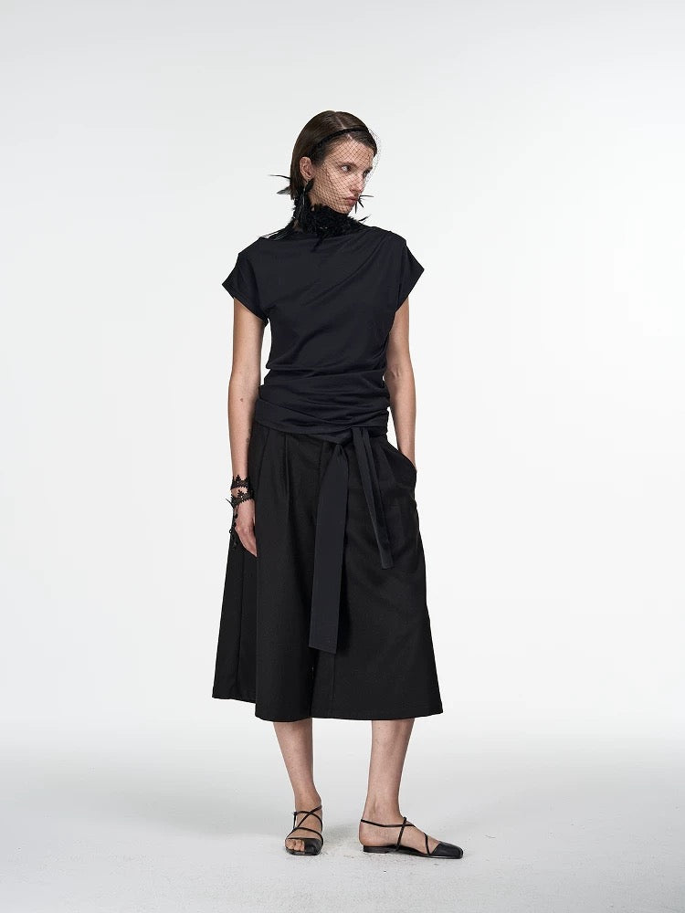« Ribbon » Pleated Short