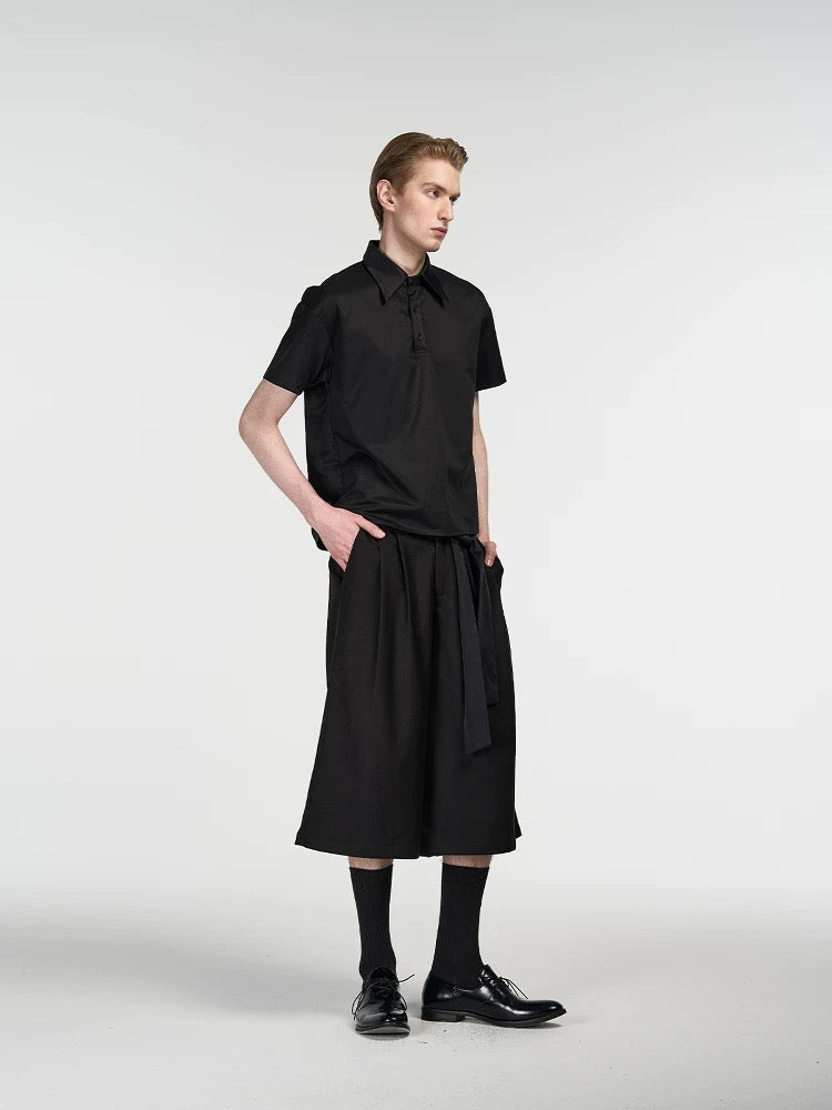 « Ribbon » Pleated Short