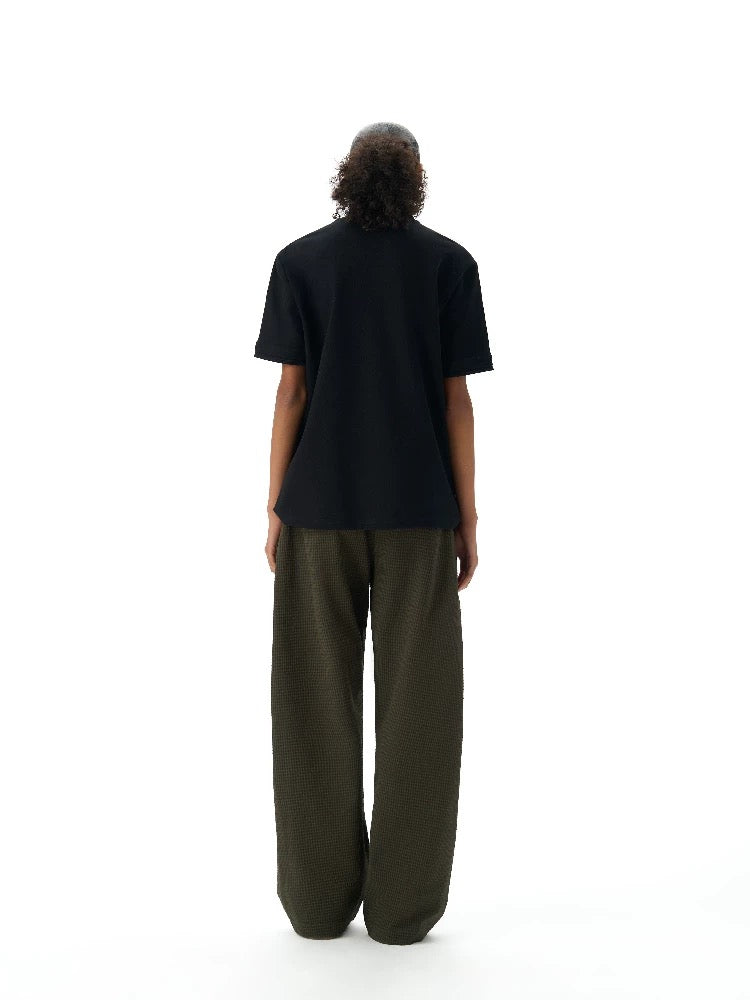 « Walnut » Pleated Green Pants