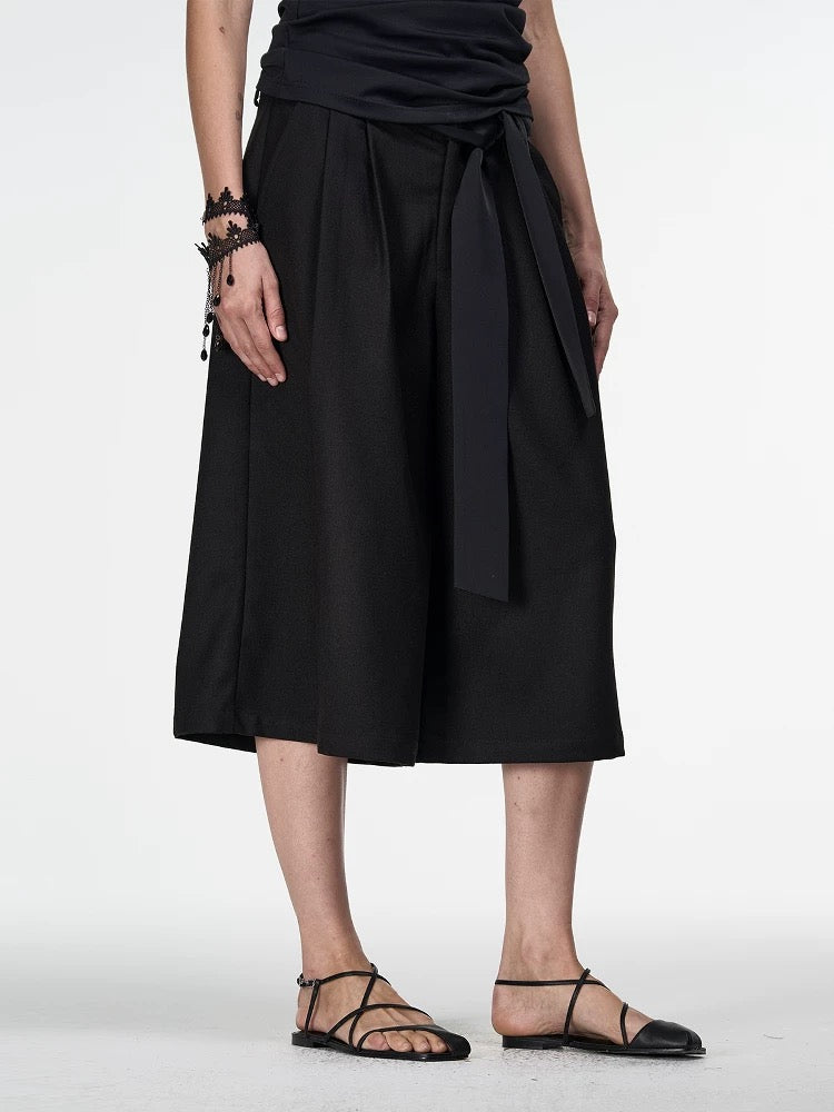 « Ribbon » Pleated Short