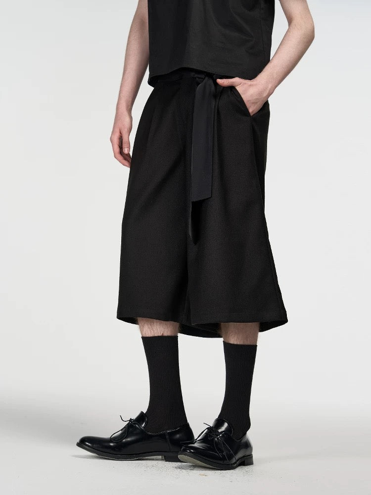 « Ribbon » Pleated Short