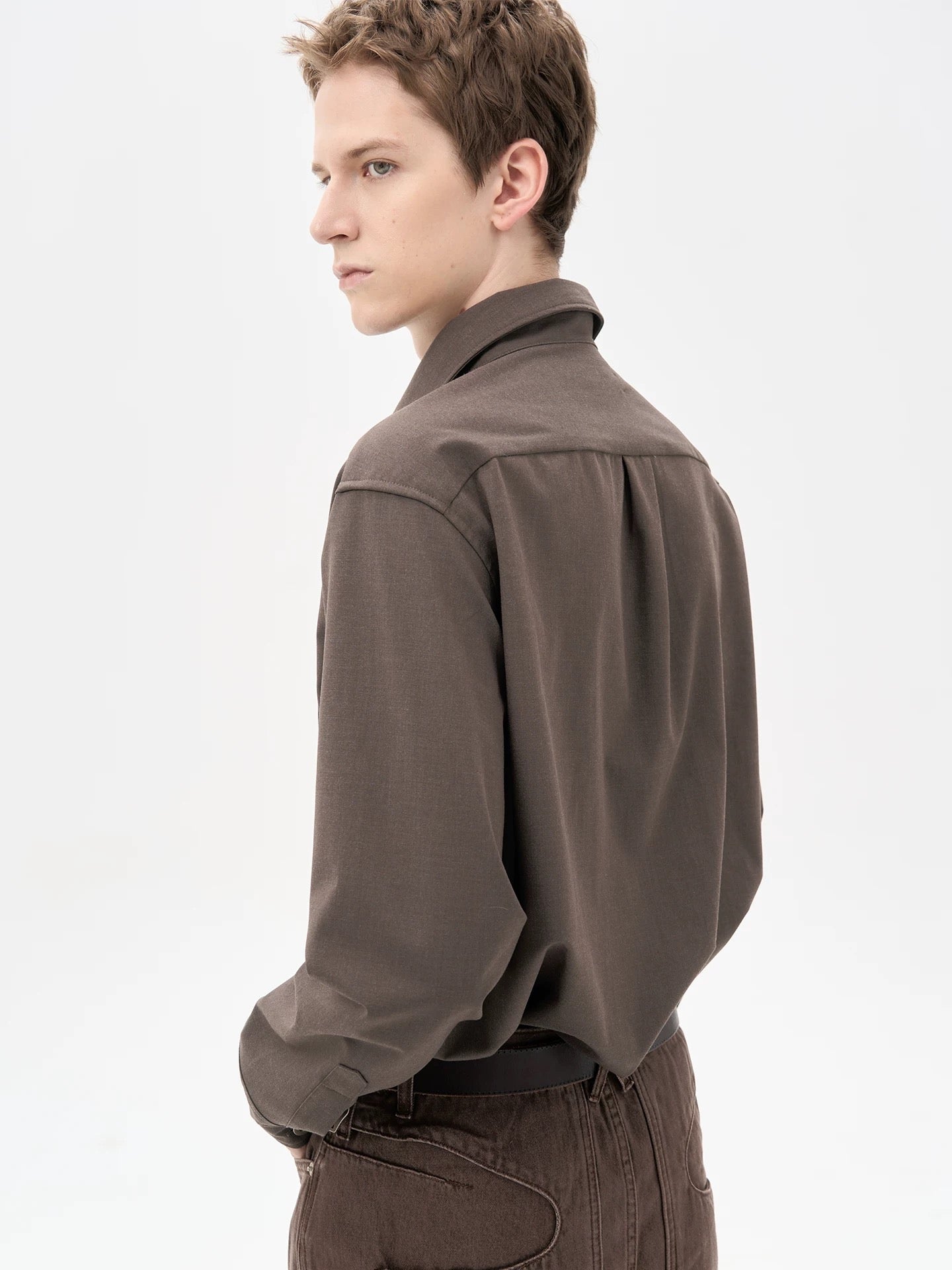 "The Chest" Pleated Shirt