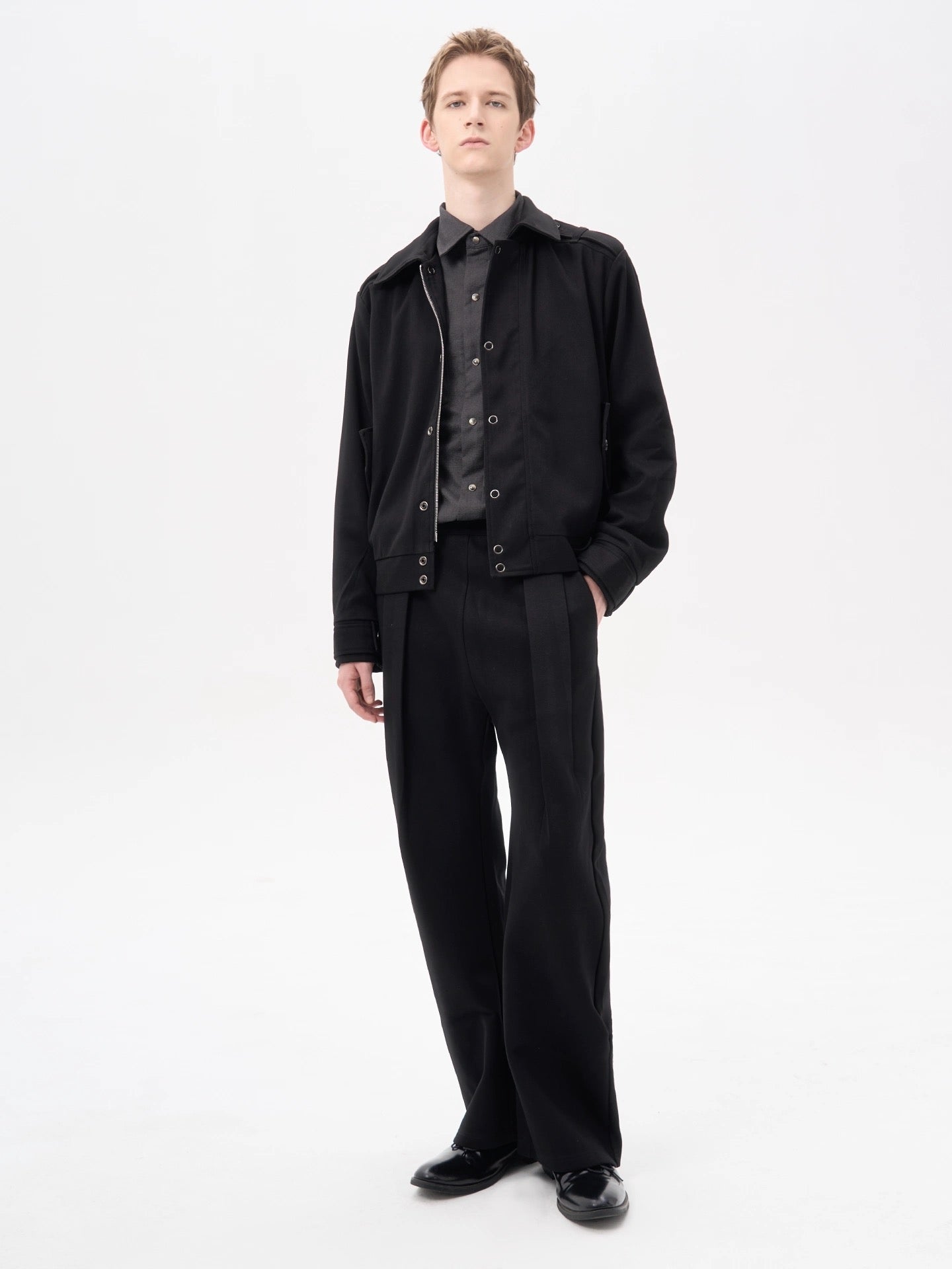"The Fuild" Relaxed Pleated Trousers