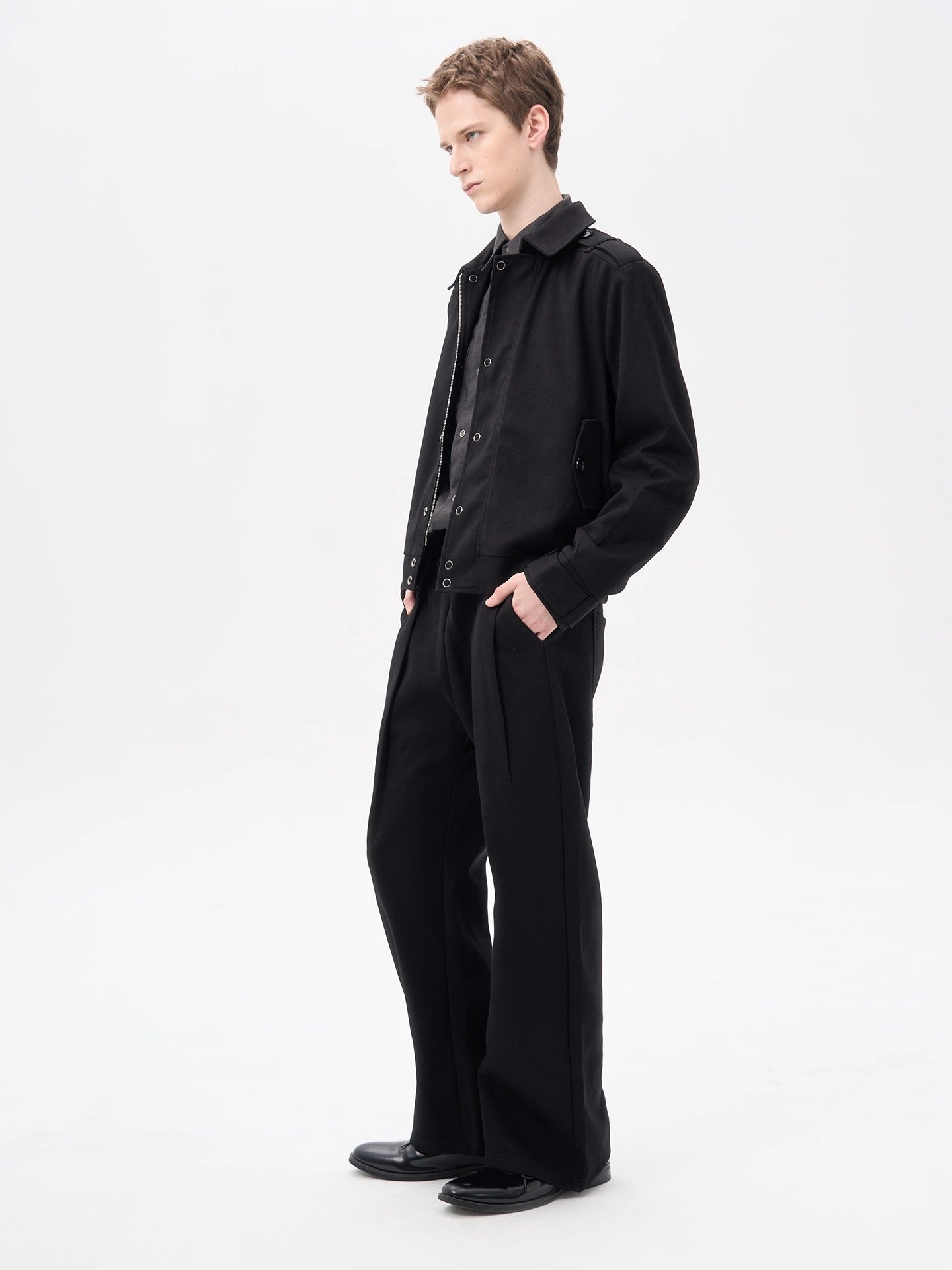 "The Fuild" Relaxed Pleated Trousers