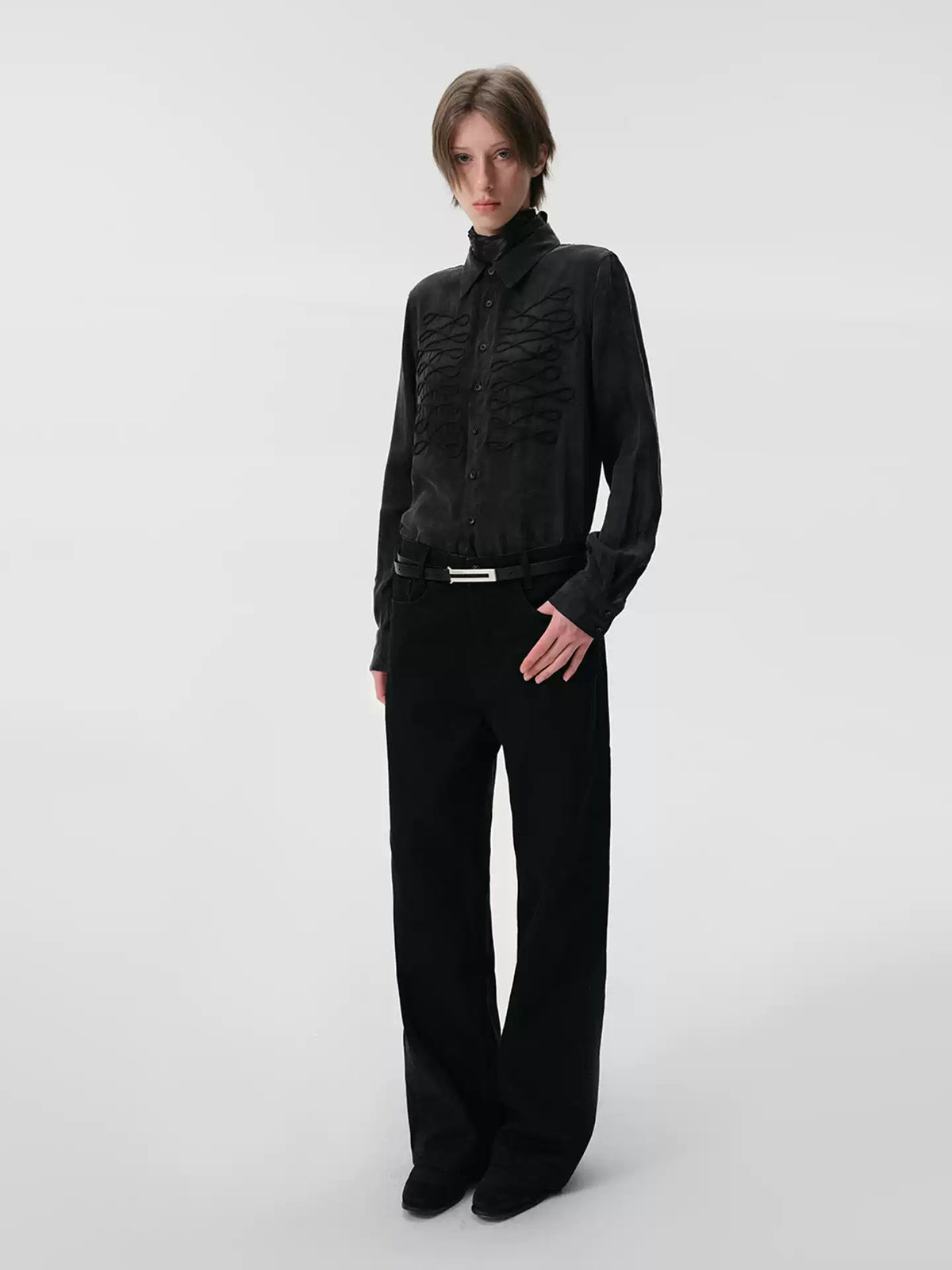 "Napoleon" Pointed Collar Shirt