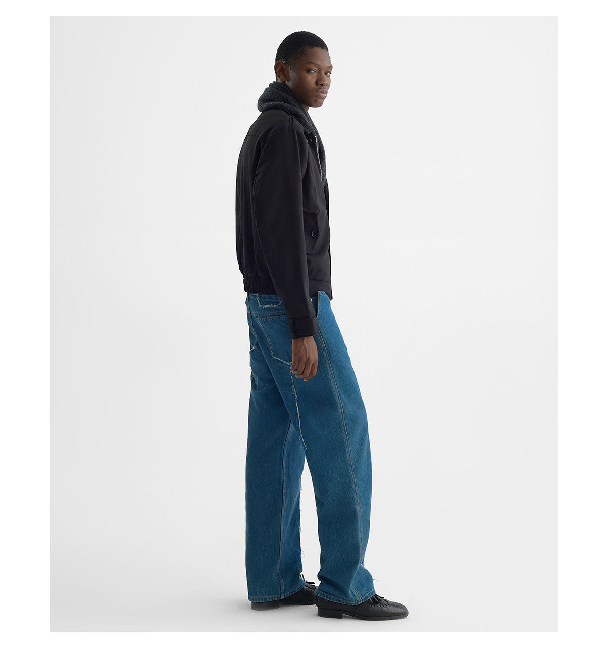 "BonsaÏ" Sun-Washed Denim Trousers