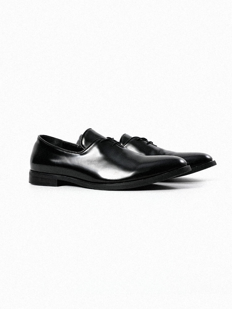 001 Polished Leather Oxford Shoes