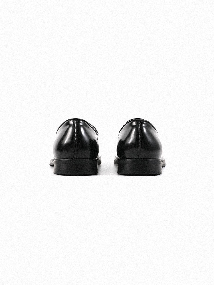 001 Polished Leather Oxford Shoes