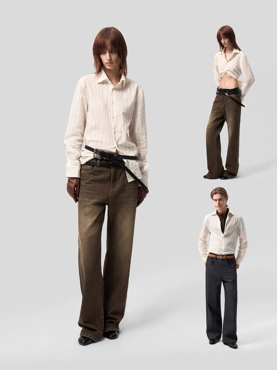 "Featured" Stripped Shirt