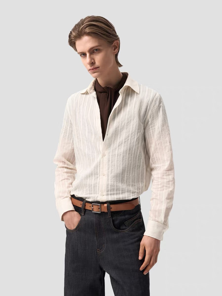 "Featured" Stripped Shirt