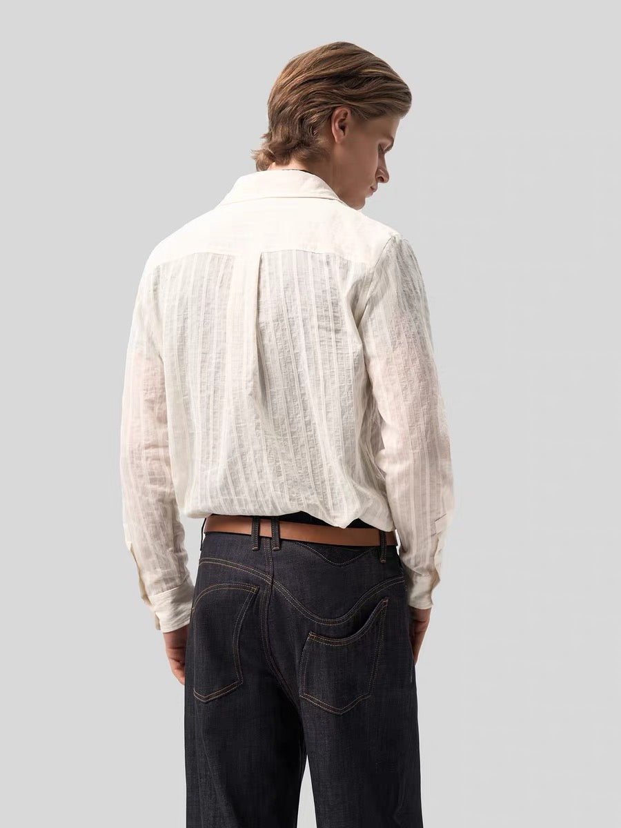 "Featured" Stripped Shirt