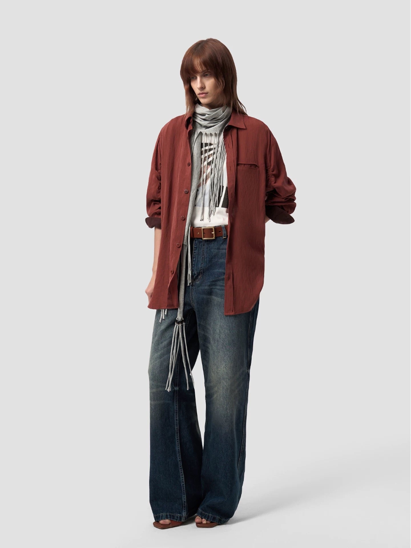 "André" Stripped Linen Shirt