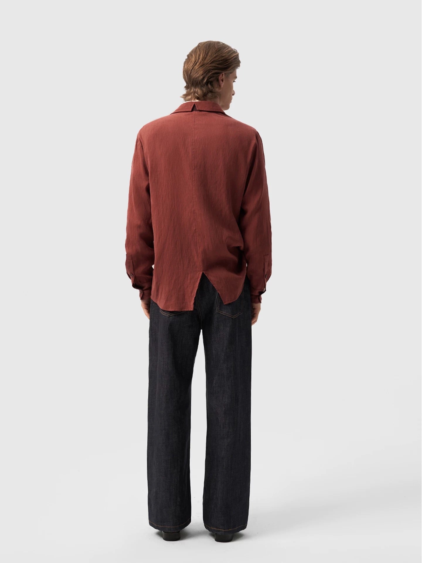 "André" Stripped Linen Shirt