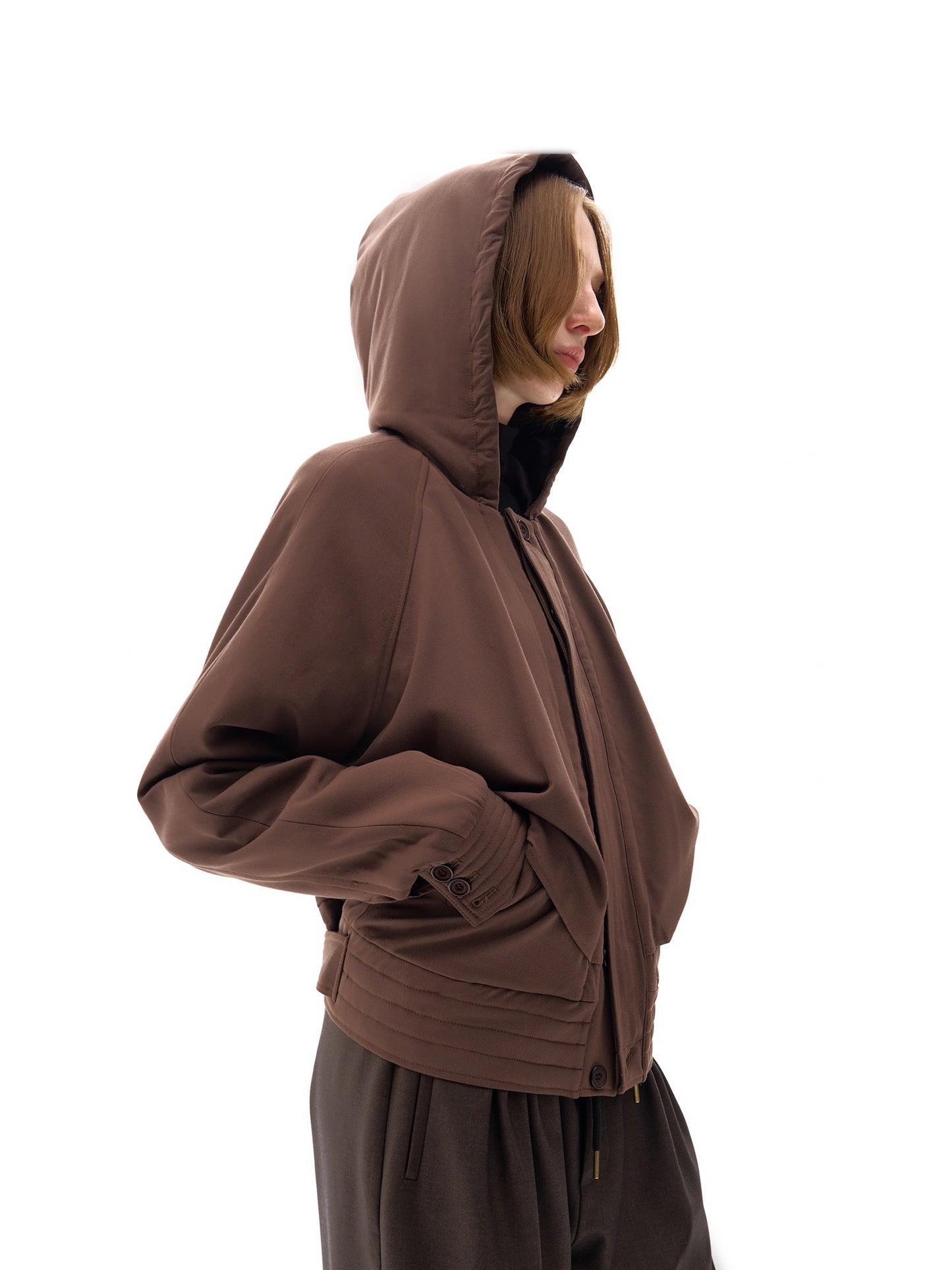 "Brownie" Hooded Jacket