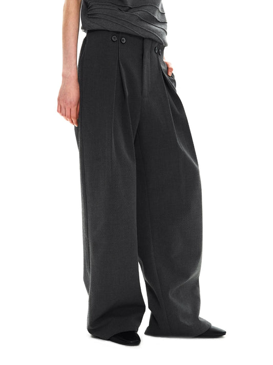 "The Mirror" Wide-Leg Trousers