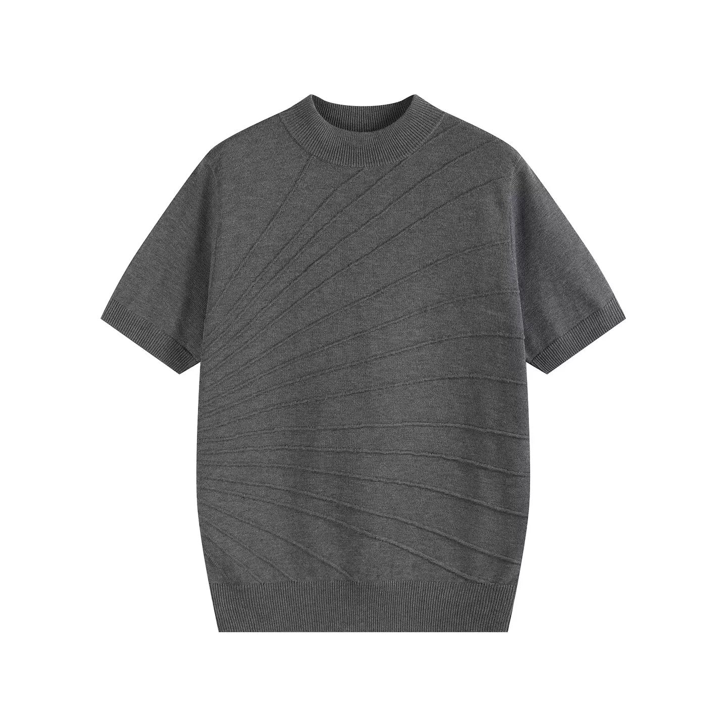 « Ripple » Textured Knit Tee