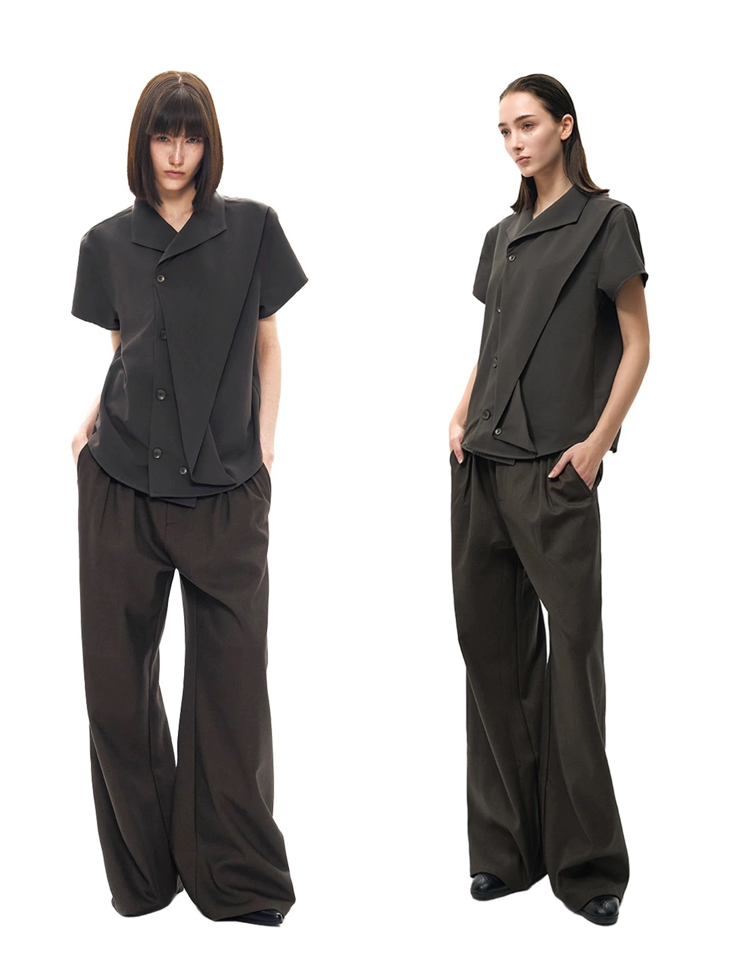 « Pietra » Draped Shirt