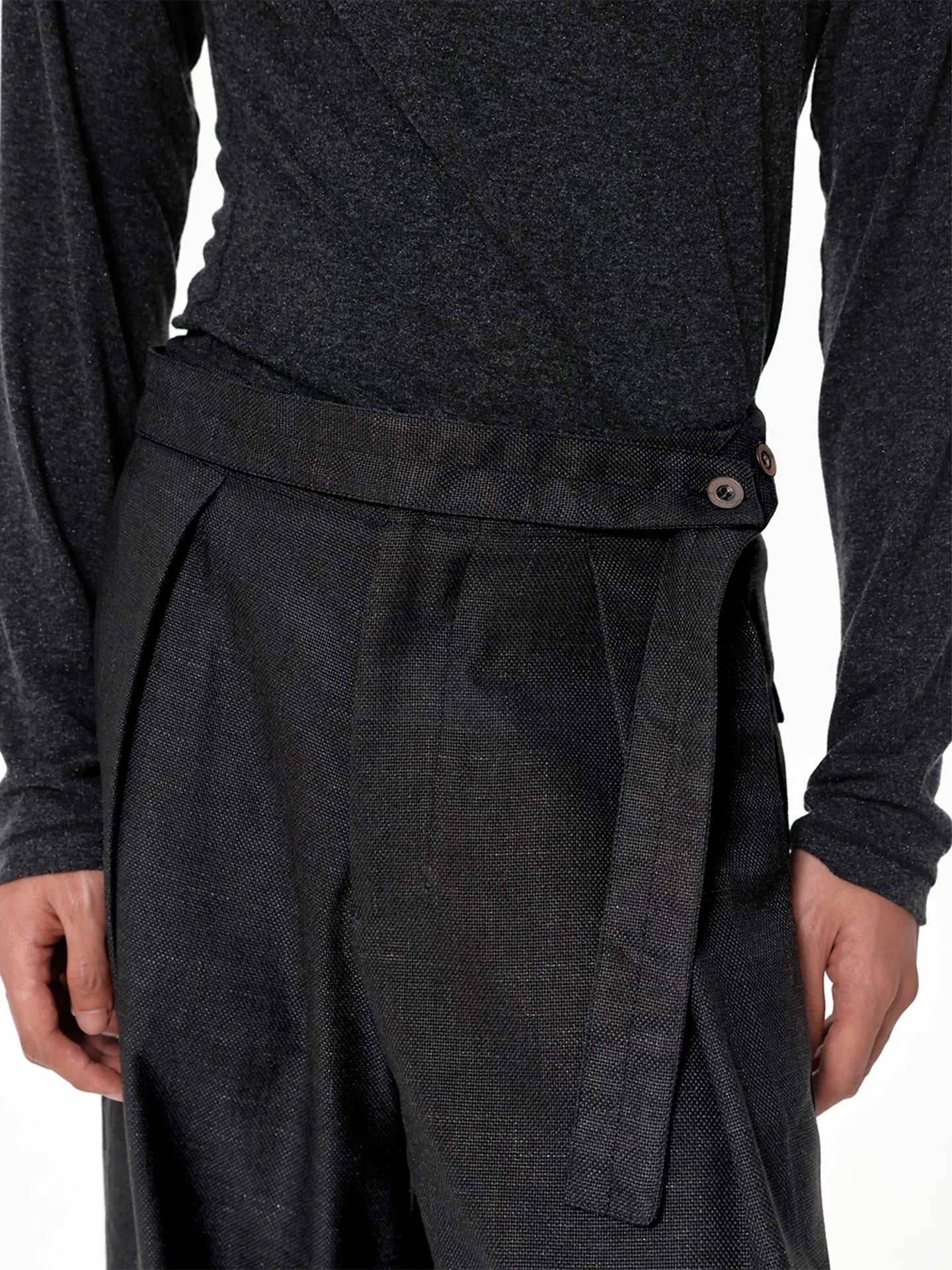 "Taglio" Drape Trousers