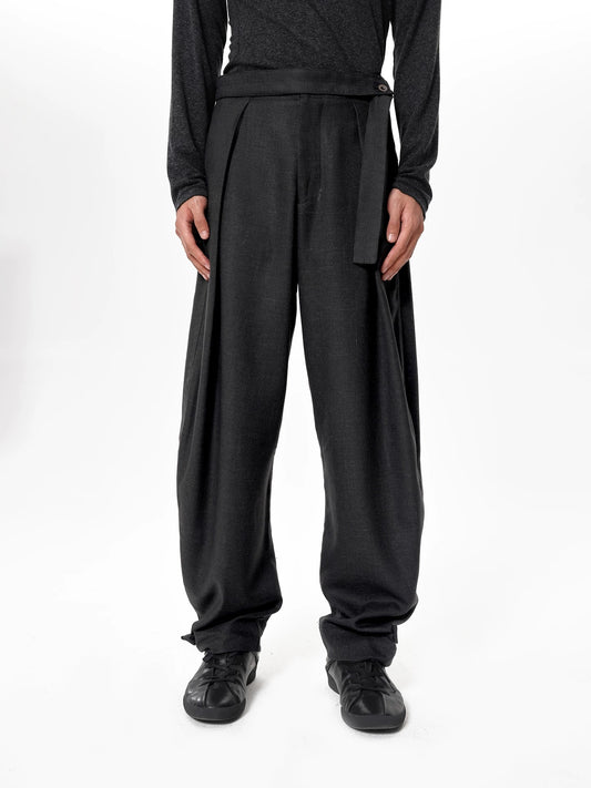 "Taglio" Drape Trousers