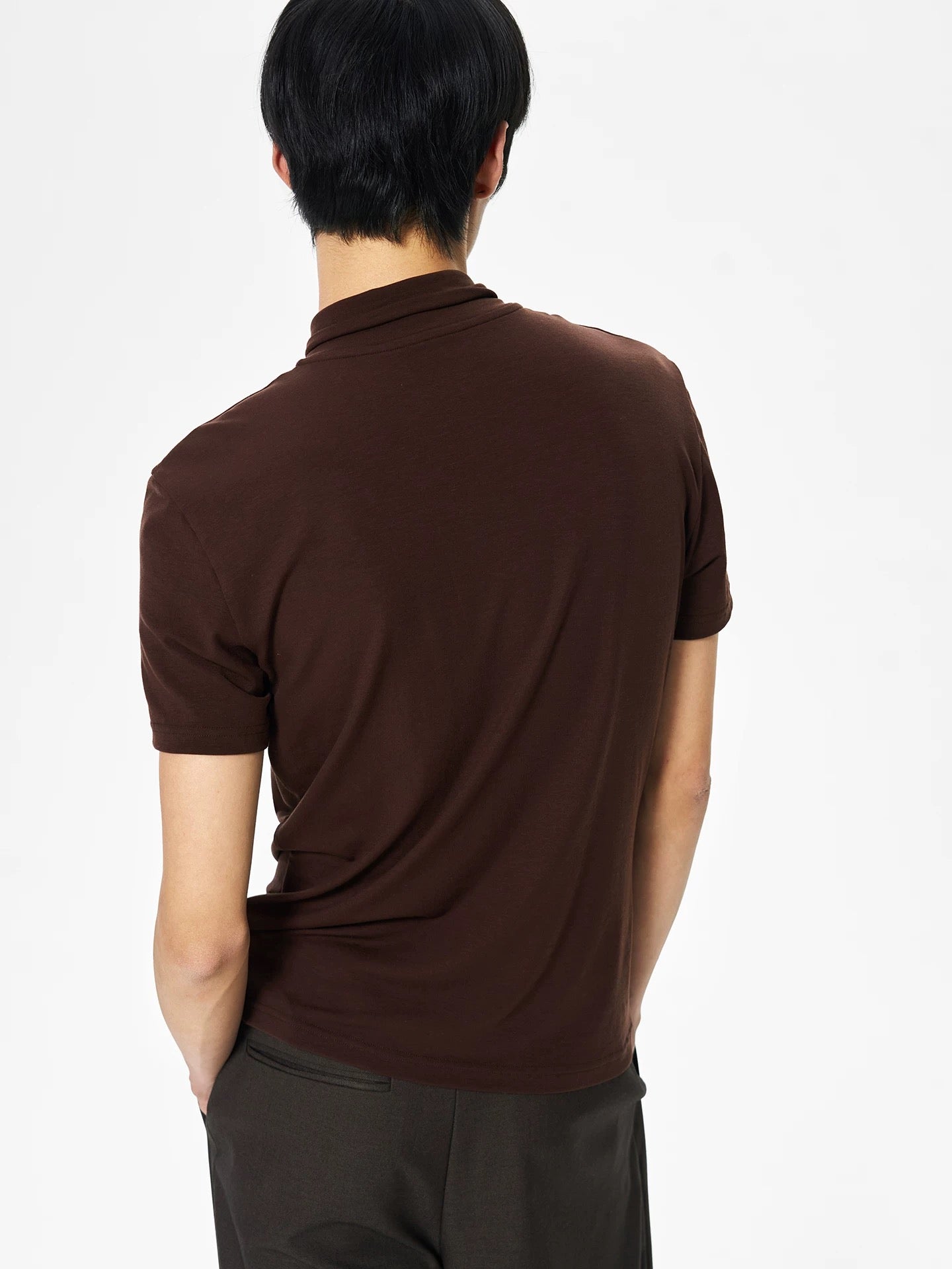 « Antico » Scarf-Collar Polo