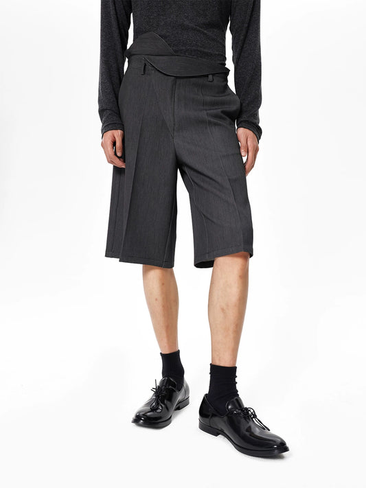 "Luoghi" Tailored Short