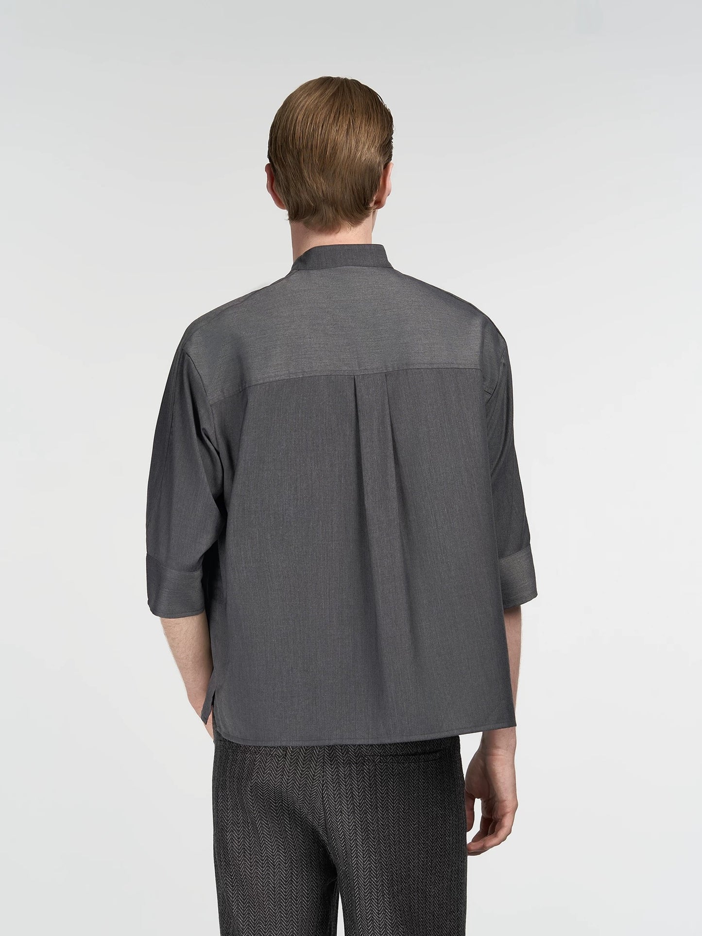 « Architect Shirt » Hidden Buttons Reverse Shirt