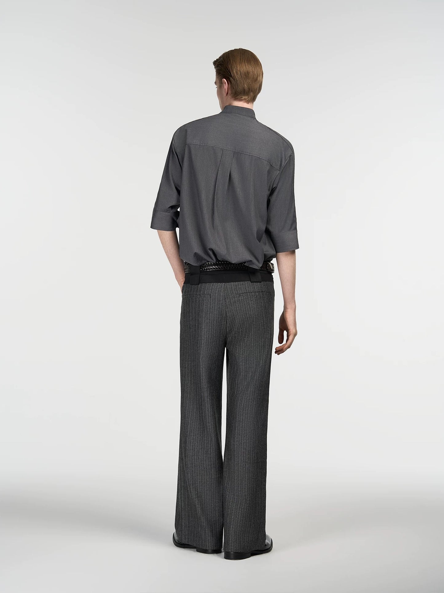 « Architect Shirt » Hidden Buttons Reverse Shirt