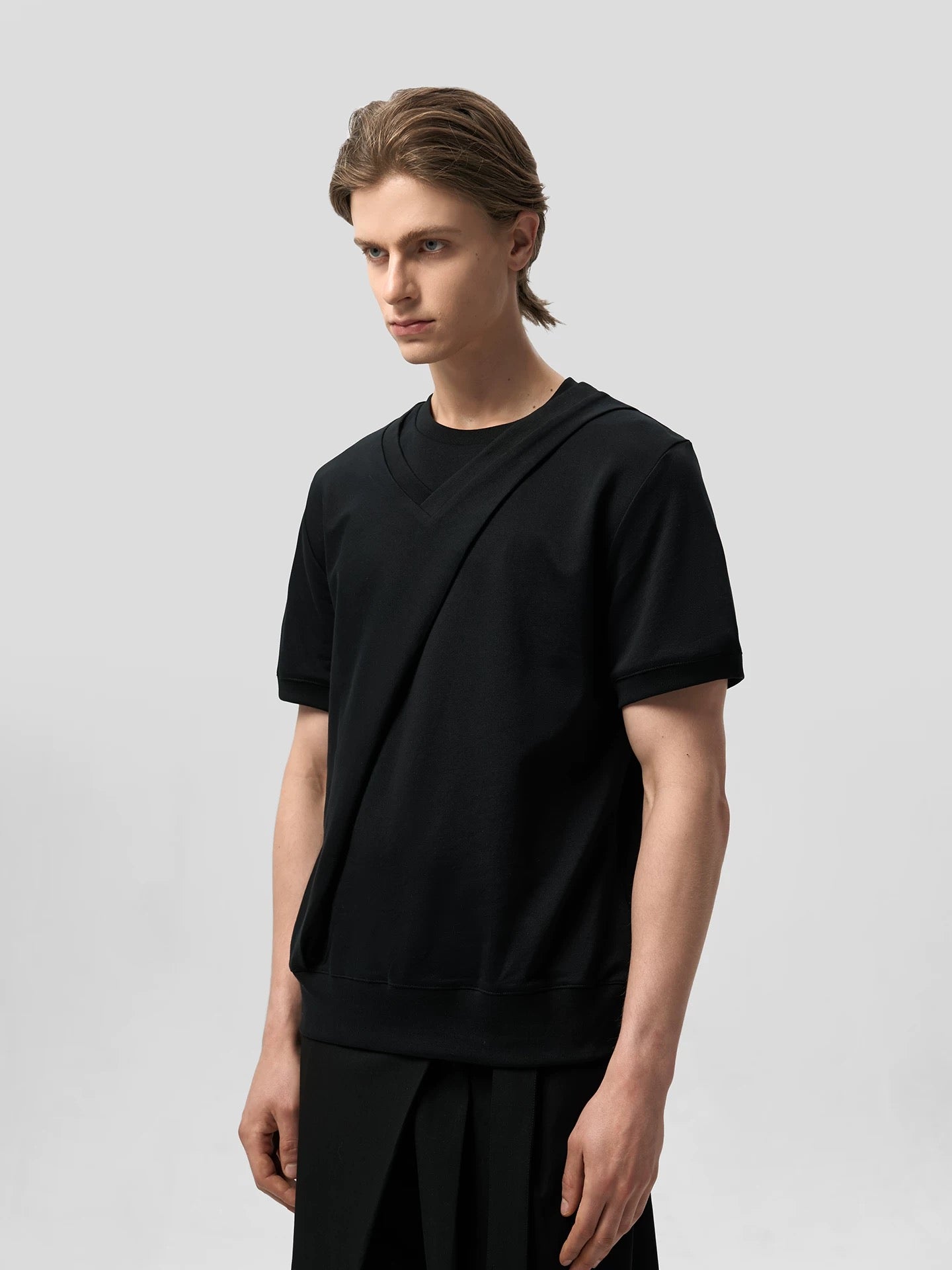 « Noor » Folded Layered Tee