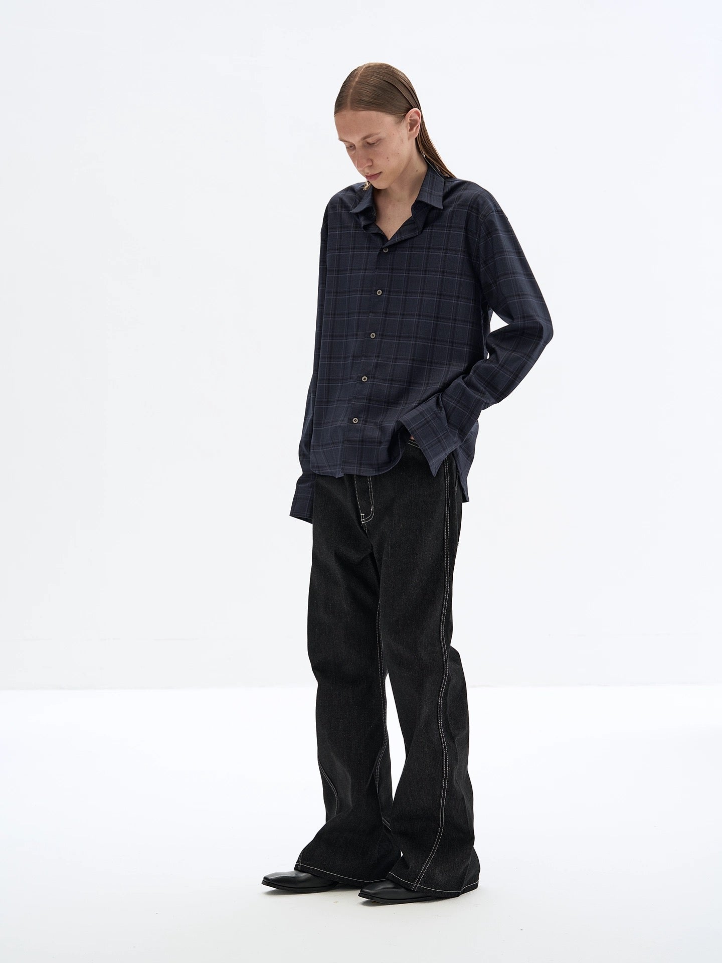 "Rum" Loose Sleeve Shirt