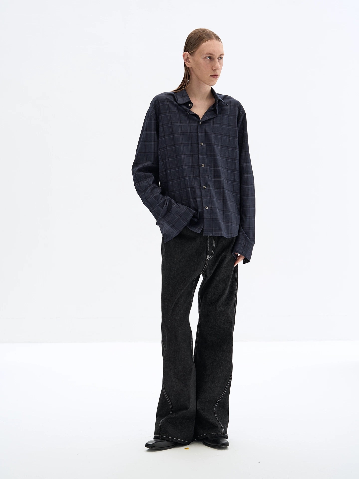 "Rum" Loose Sleeve Shirt