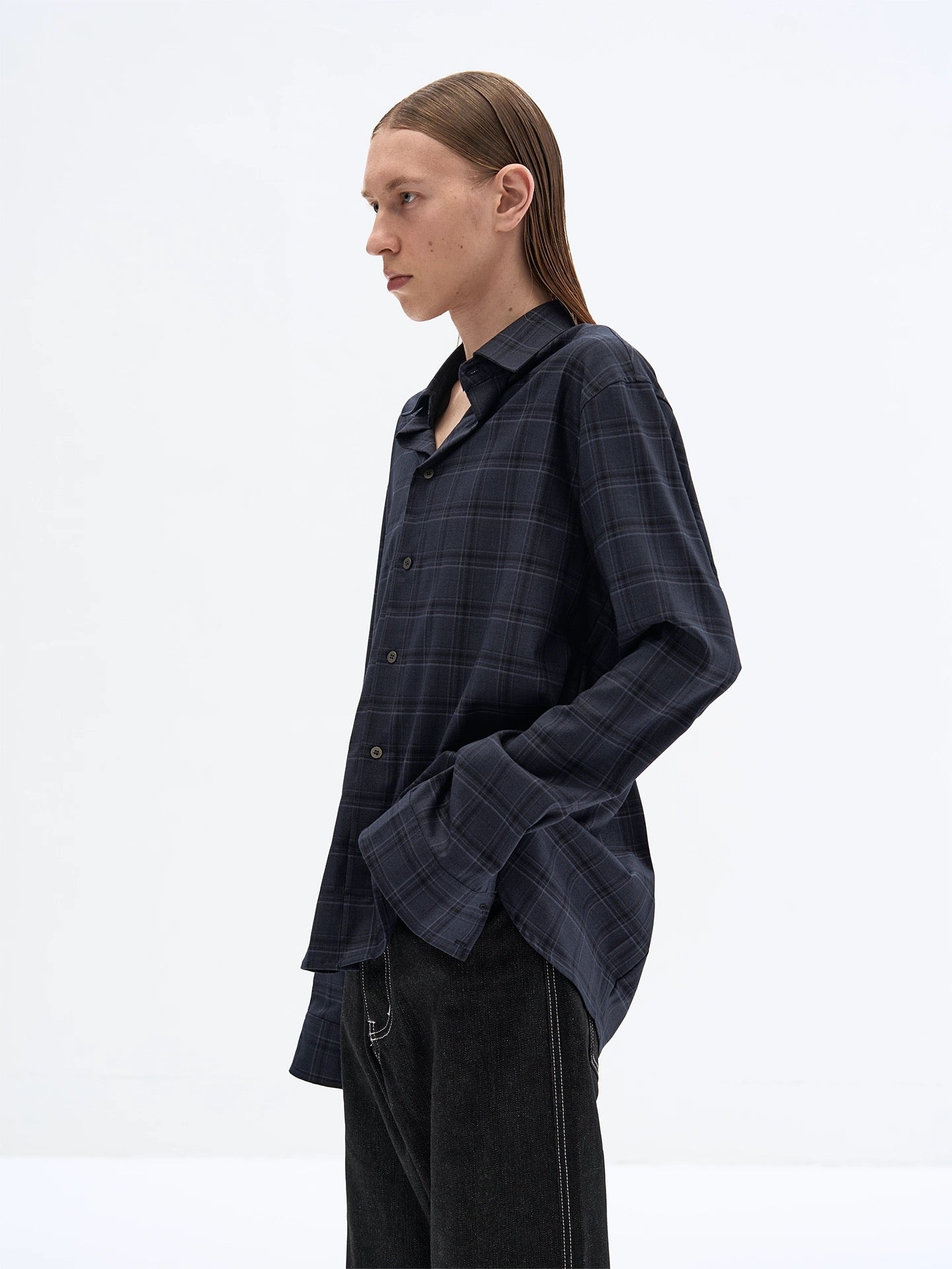 "Rum" Loose Sleeve Shirt