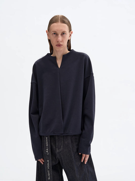"Scale" Loose Sleeve Sweater