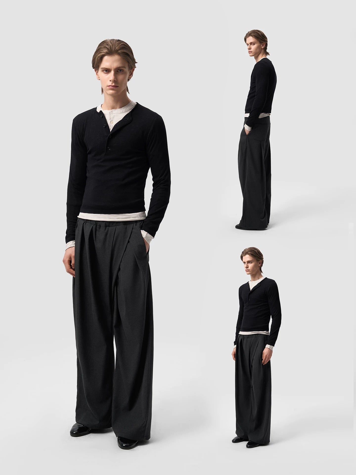 "Indiana" Pleated Trousers
