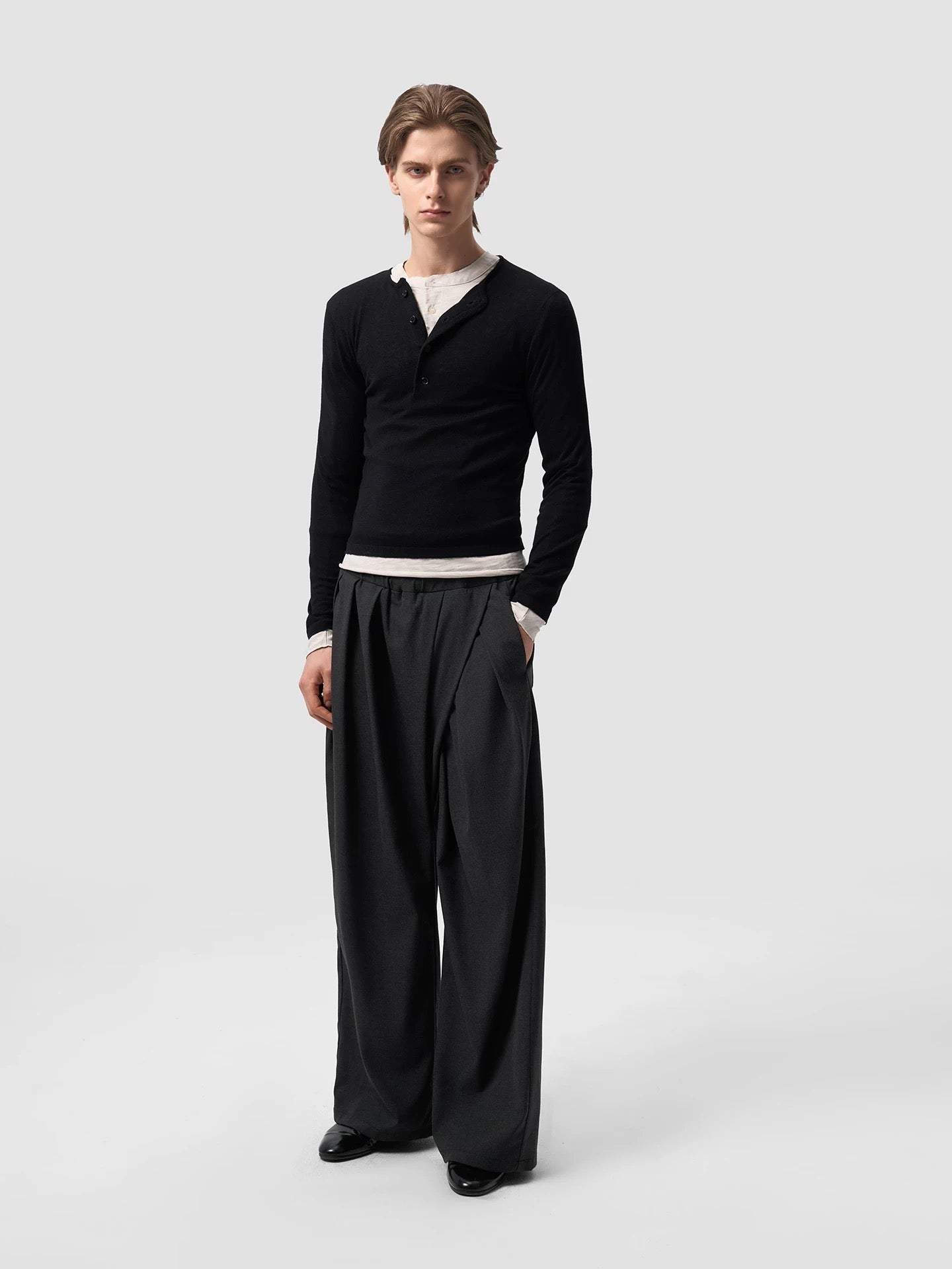 "Indiana" Pleated Trousers