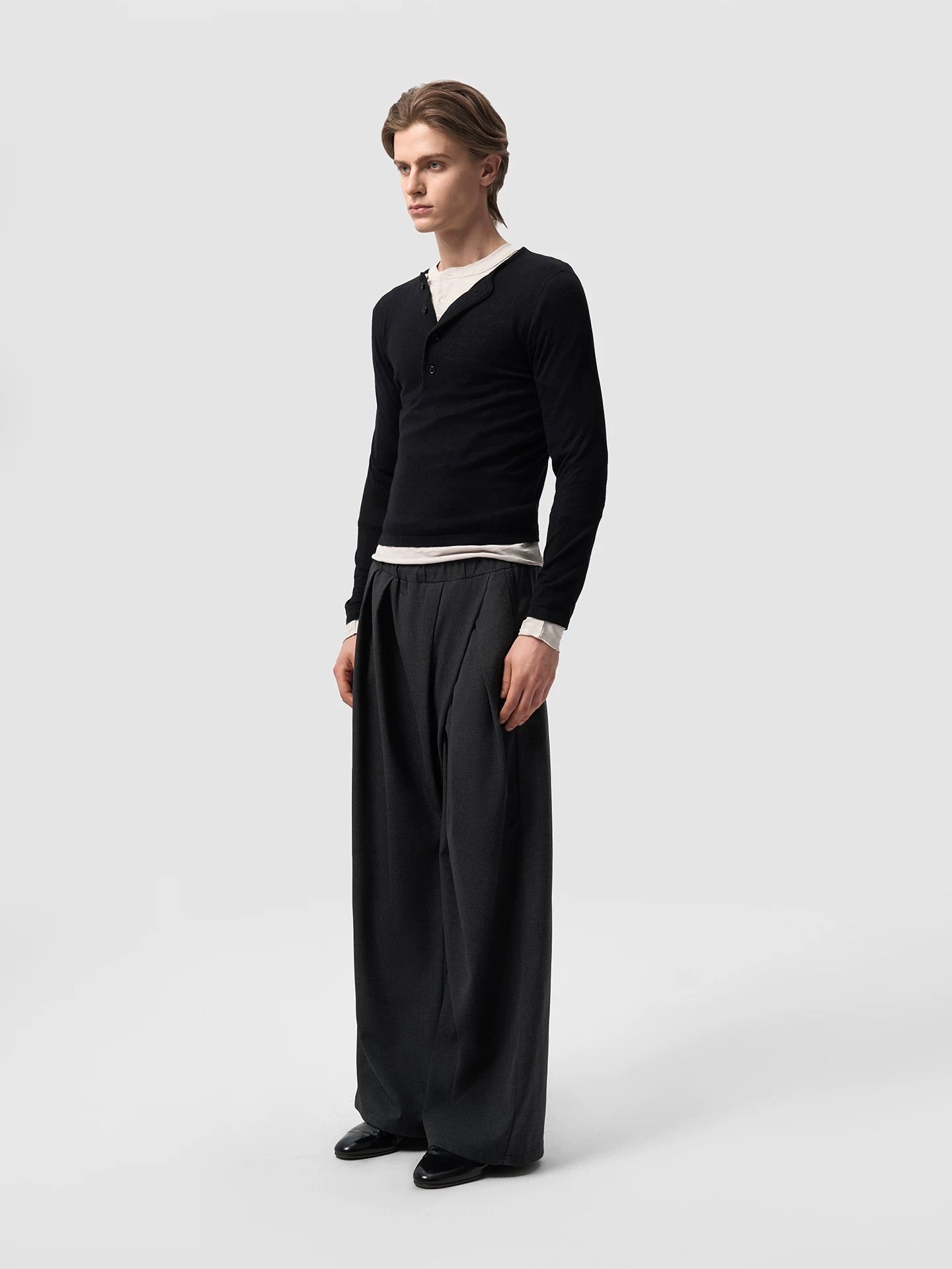 "Indiana" Pleated Trousers