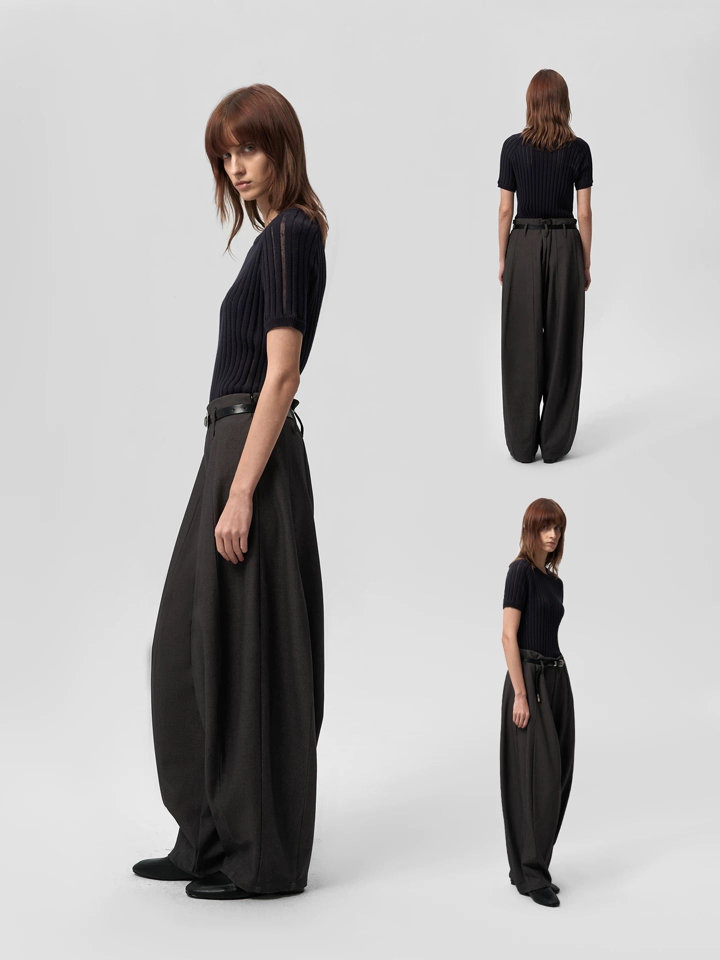 "Dakota" Curved Trousers