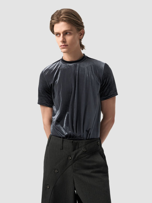 « Abyss » Velvet Neck Tee
