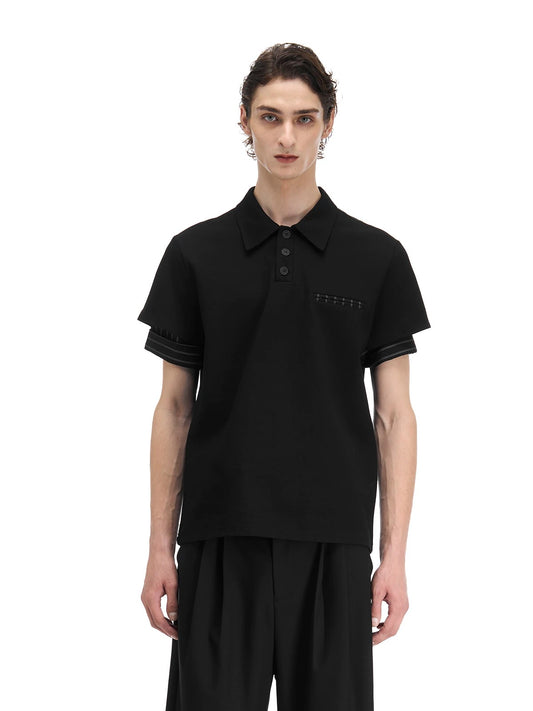 "Epais" Panel Shirt