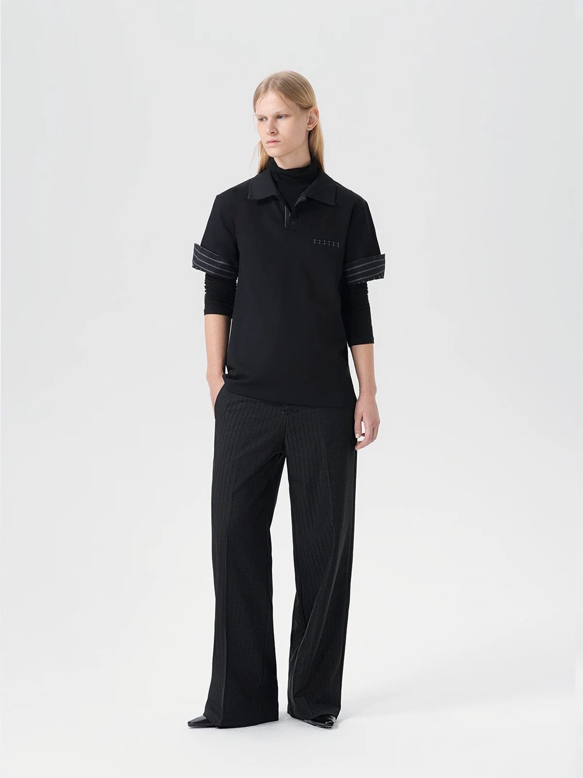 "Epais" Panel Shirt