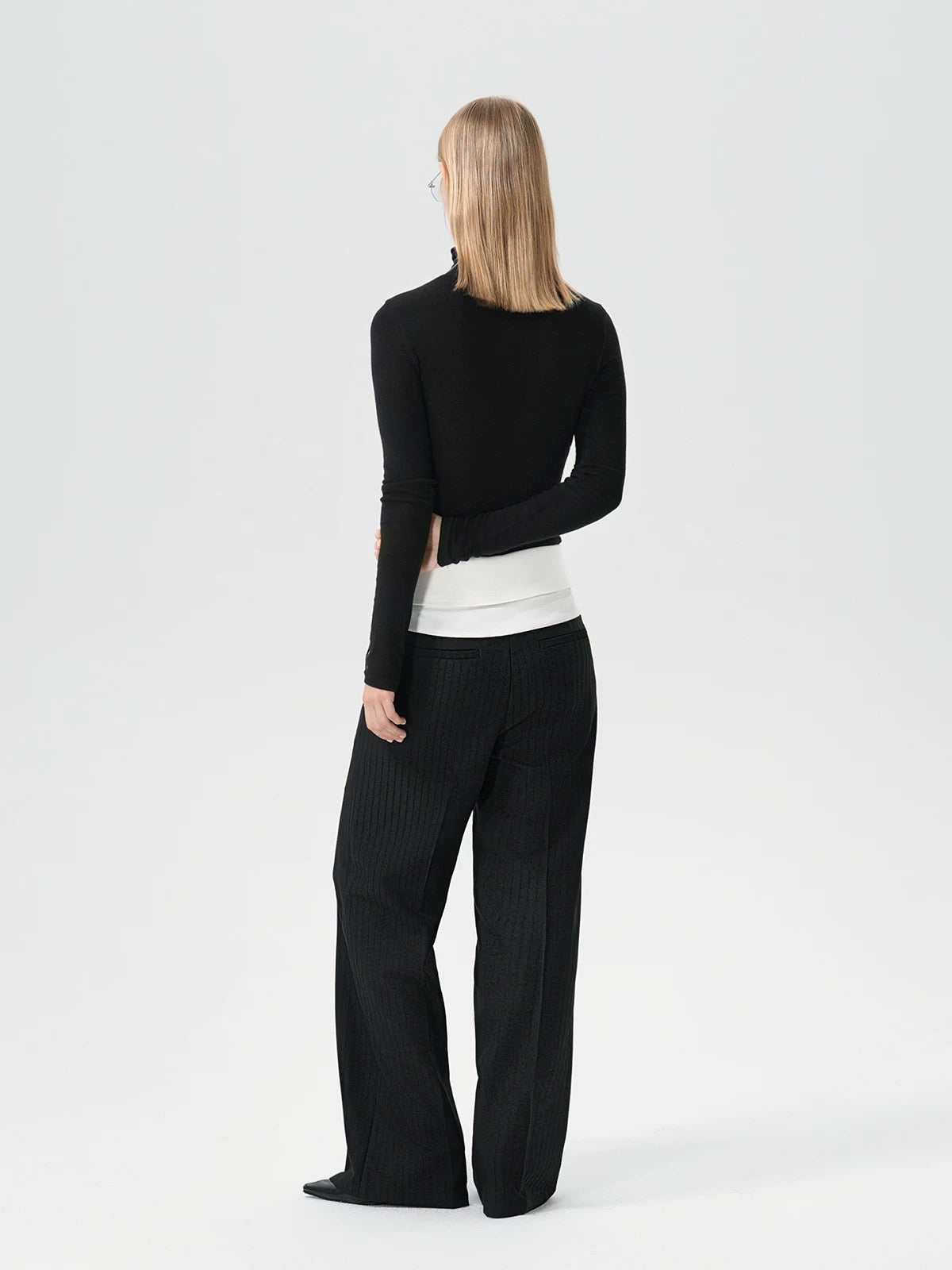 "Collar" Loose Pants