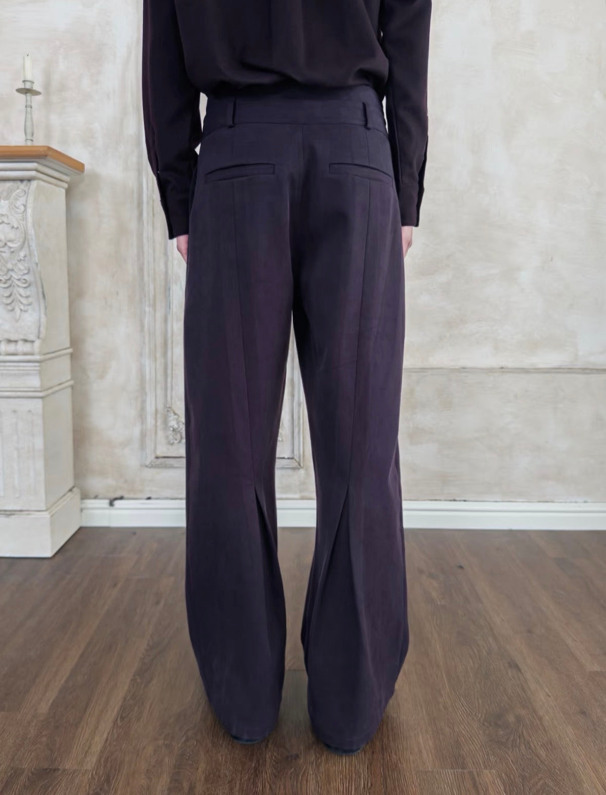 "Chihiro" Tailored Waist Trousers