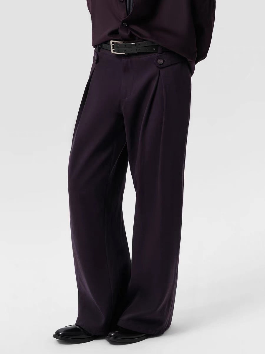 "Chihiro" Tailored Waist Trousers