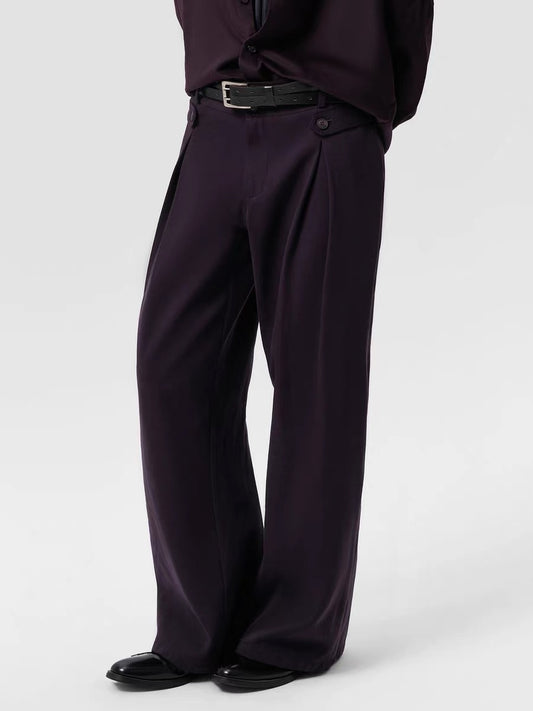 "Chihiro" Tailored Waist Trousers