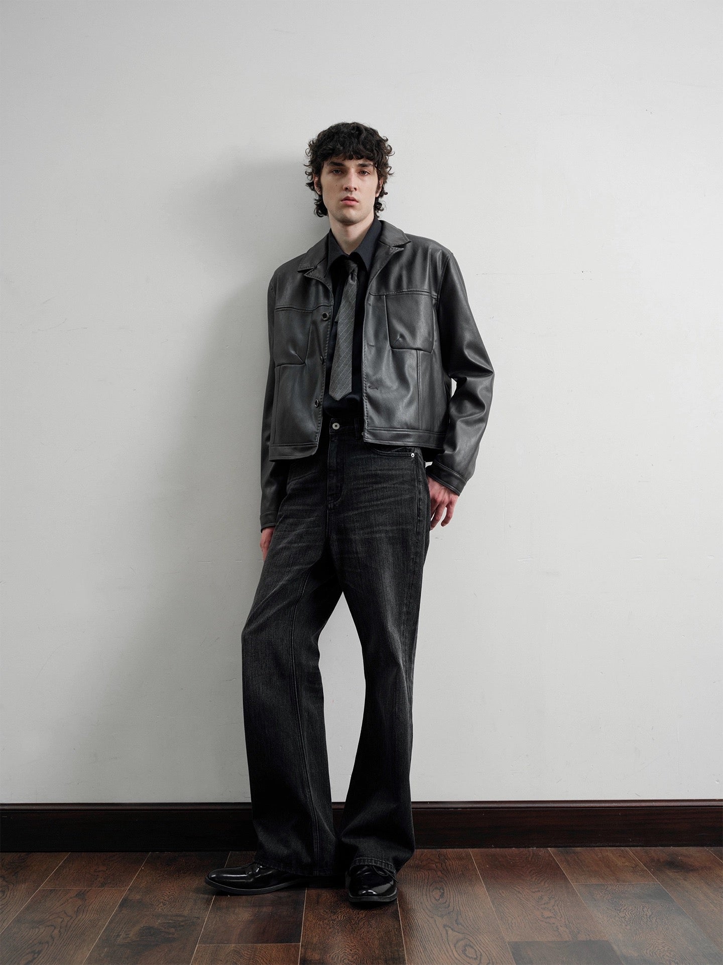 "Fog Blue" German-Inspired Tailored Jacket