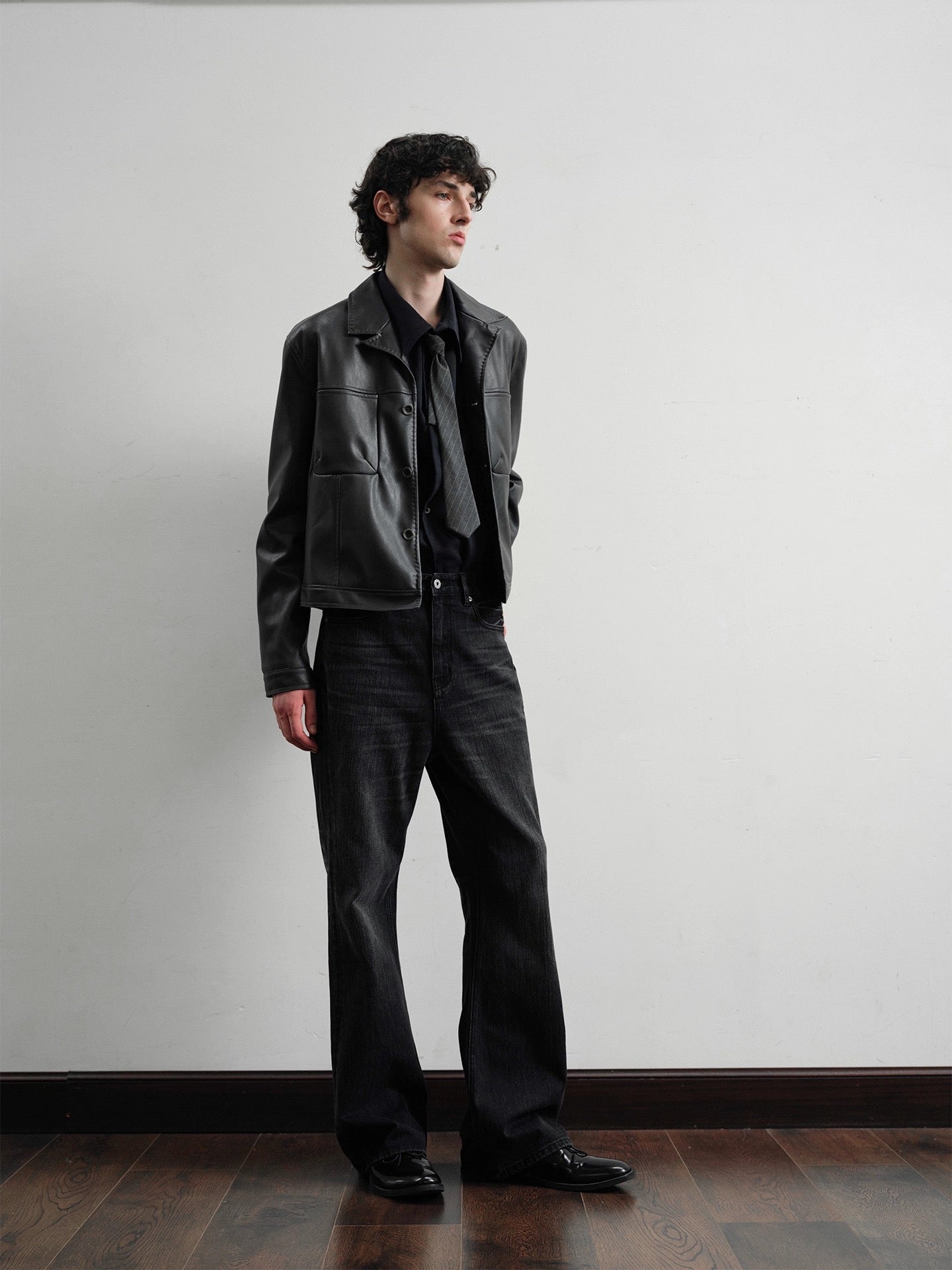 "Fog Blue" German-Inspired Tailored Jacket
