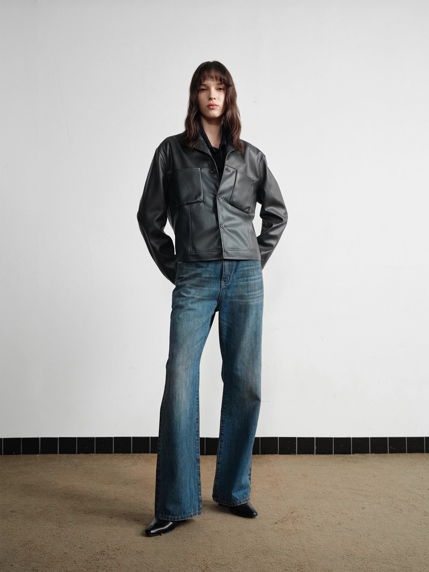 "Fog Blue" German-Inspired Tailored Jacket