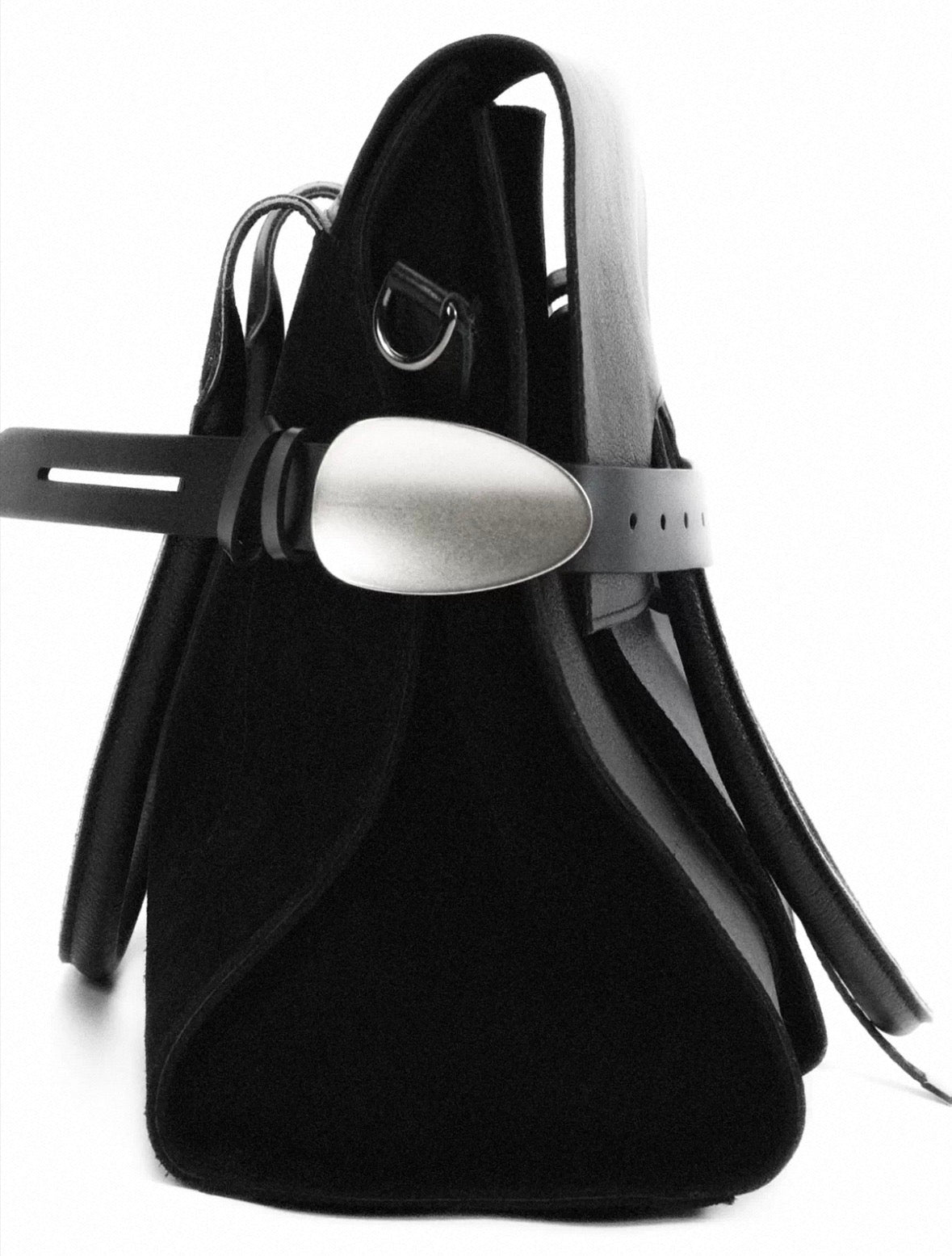 "Holdall" Embossed Texture Leather