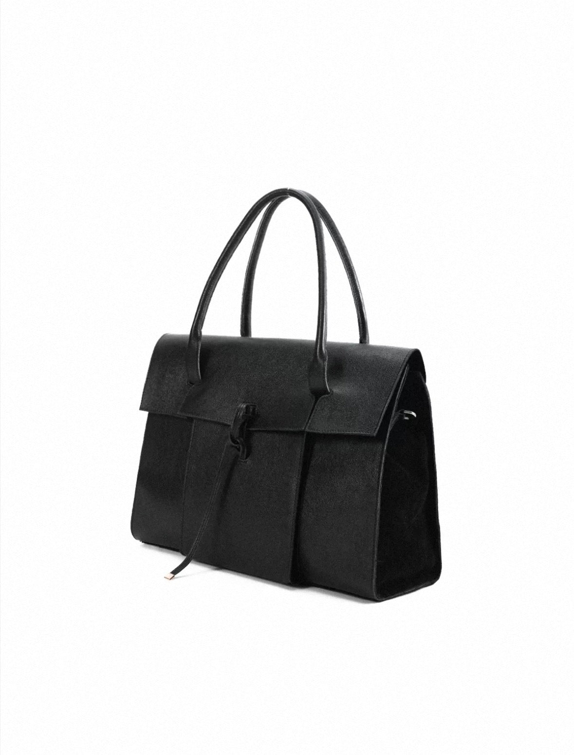 "Holdall" Embossed Texture Leather
