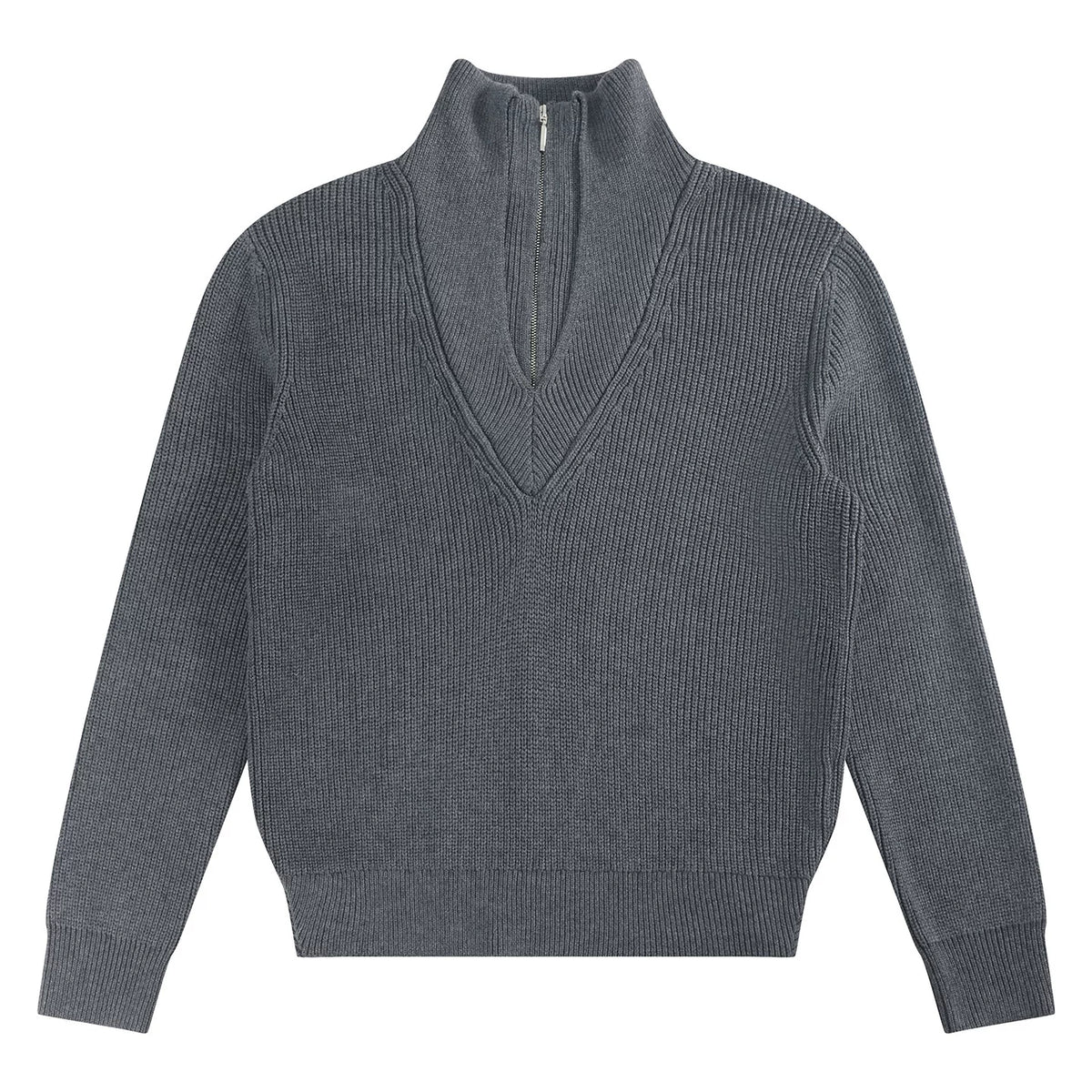 "Sonder" Wool Half-Zip Sweater