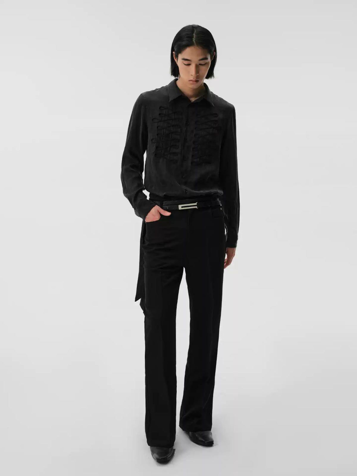 "Napoleon" Pointed Collar Shirt